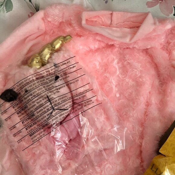 Rubie's Opus Collection Llama-Corn Costume Toddler 1–2 Years Unicorn Llama Pink - Picture 3 of 4